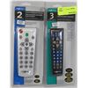 Image 1 : LOT OF 2 UNIVERSAL REMOTES