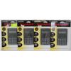 Image 1 : LOT OF 4 SHARP CALCULATORS