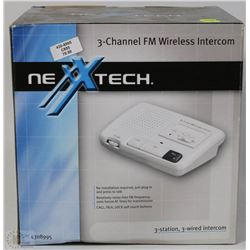 NEXTECH 3 CHANNEL FM WIRELESS INTERCOM