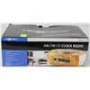 Image 1 : NEXTECH AM/FM CD CLOCK RADIO