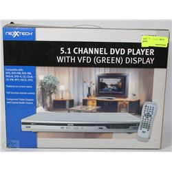 NEW NEXTECH 5.1 CHANNEL DVD PLAYER