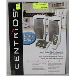 CENTRIOS 2.4GHZ DIGITAL WIRELESS SPEAKERS