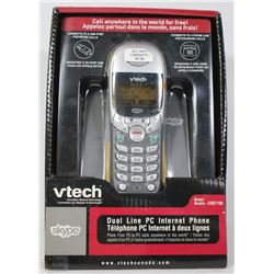 VTECH DUAL LINE PC INTERNET PHONE