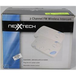 NEXTECH 2 CHANNEL WIRELESS INTERCOM