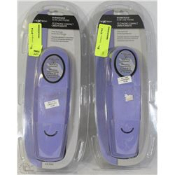 LOT OF 2 NEXTECH RUBBERIZED SLIM LINE PHONE