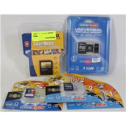 LOT OF 5 STORAGE DEVICES