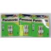 Image 1 : 3 PACKS OF AAA PANASONIC RECHARGEABLE BATTERIES