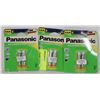 Image 1 : 3 PACKS OF AAA PANASONIC RECHARGEABLE BATTERIES