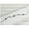 Image 1 : #3-STERLING SILVER SAPPHIRE, RUBY, EMERALD & CUBIC