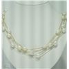 Image 1 : #4-NATURAL FRESHWATER PEARL NECKLACE