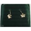 Image 1 : #42-10K YELLOW GOLD BUTTERFLY EARRINGS