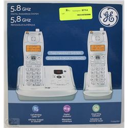 GE 5.8 GHZ DIGITAL ANSWERING SYSTEM