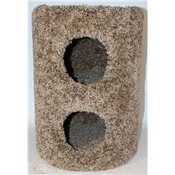 CARPETED CAT PLAY HOUSE