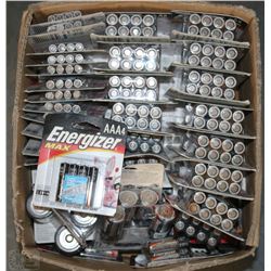 CASE OF MIXED SIZED BATTERIES