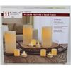 Image 1 : NEW SET OF 11 FLAMELESS CANDLES