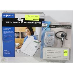 LOT WITH DIGITAL TELEPHONE ANSWERING DEVICE AND