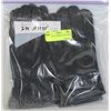 Image 1 : 2PK MENS LEATHER GLOVES LARGE