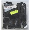 Image 1 : 2PK LADIES LEATHER GLOVES X-LARGE