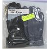 Image 1 : 2PK LADIES LEATHER GLOVES SMALL