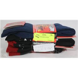 3PK MENS INFRARED SOCKS