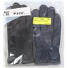 Image 1 : 2PK LADIES LEATHER GLOVES MEDIUM