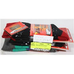 3PK LADIES INFRARED SOCKS