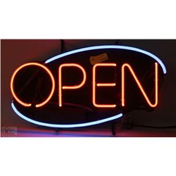 NEON OPEN SIGN