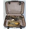Image 1 : SUITCASE FULL OF ANTIQUE TOOLS