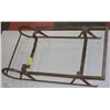 Image 1 : ANTIQUE METAL SLEIGH FRAME