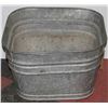 Image 1 : VINTAGE GSW GALVANIZED WASH TUB
