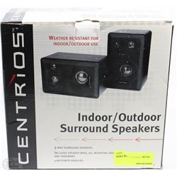 CENTRIOS INDOOR/OUTDOOR SURROUND SPEAKERS