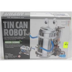 GREEN SCIENCE TIN CAN ROBOT