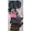 Image 1 : BOX W/TRAVEL BAG & 8 PURSES