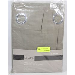 NEW PLAIN DYED CURTAIN 2X140X245CM