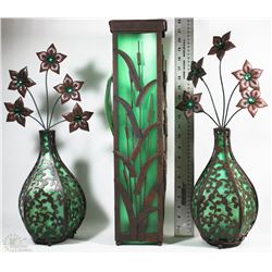 GARDEN MEADOWS SOLAR COASTAL PATIO LANTERNS