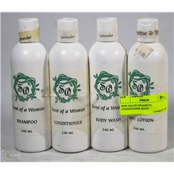 NEW SALON SHAMPOO, CONDITIONER, BODY