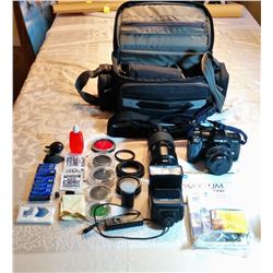 MINOLTA 35MM CAMERA & ACCESSORIES
