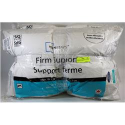 BUNDLE OF TWO MAINSTAYS FIRM SUPPORT PILLOWS