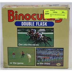 NEW DOUBLE FLASK BINOCULARS HOLDS 16OZ