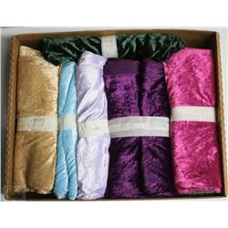 XL FLAT OF VELOUR MATERIAL FOR SEWING