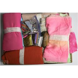 XL FLAT OF NEW  FANCY MATERIAL COTTON & POLESTER