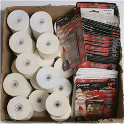 BOX OF TILL TAPE AND MORE!