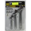 Image 1 : NEW SET OF 3 ADJUSTABLE WRENCHES,6,8,10 INCH