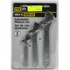 Image 1 : NEW SET OF 3 ADJUSTABLE WRENCHES,6,8,10 INCH