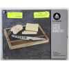 Image 1 : NEW HOMETRENDS 3PCS CHEESE ACACIA WOOD BOARD SET &