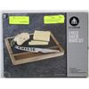 Image 1 : NEW HOMETRENDS 3PCS CHEESE ACACIA WOOD BOARD SET &