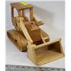 Image 1 : HANDCRAFTED WOOD DOZER