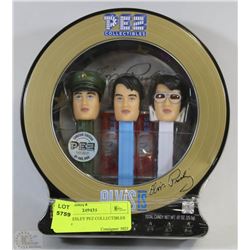 ELVIS PRESLEY PEZ COLLECTIBLES WITH CD