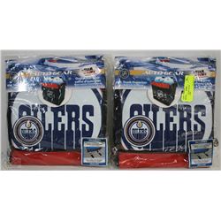 PAIR OF OILERS TRUNK ORGANIZERS