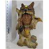 Image 1 : NATIVE STATUE 15" TALL